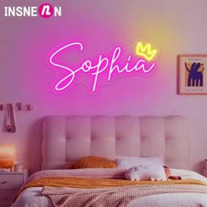 Custom Led Name Wall Decor