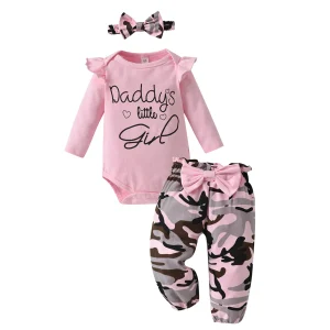 Baby Girl Clothes "Daddy's Little Girl" Set