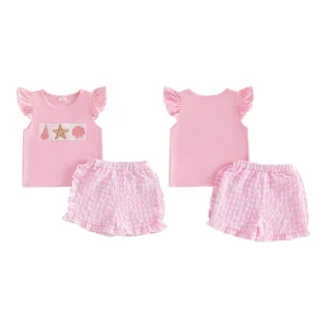 Adorable Infant Girl Beachwear Set