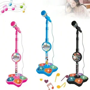 Karaoke Microphone Stand & Machine