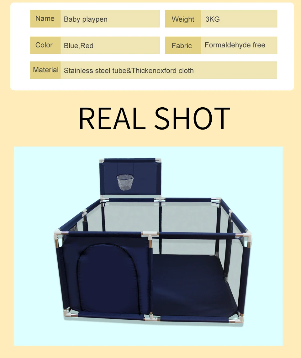 Playpen Safety Fence Playground for Children - Image 37