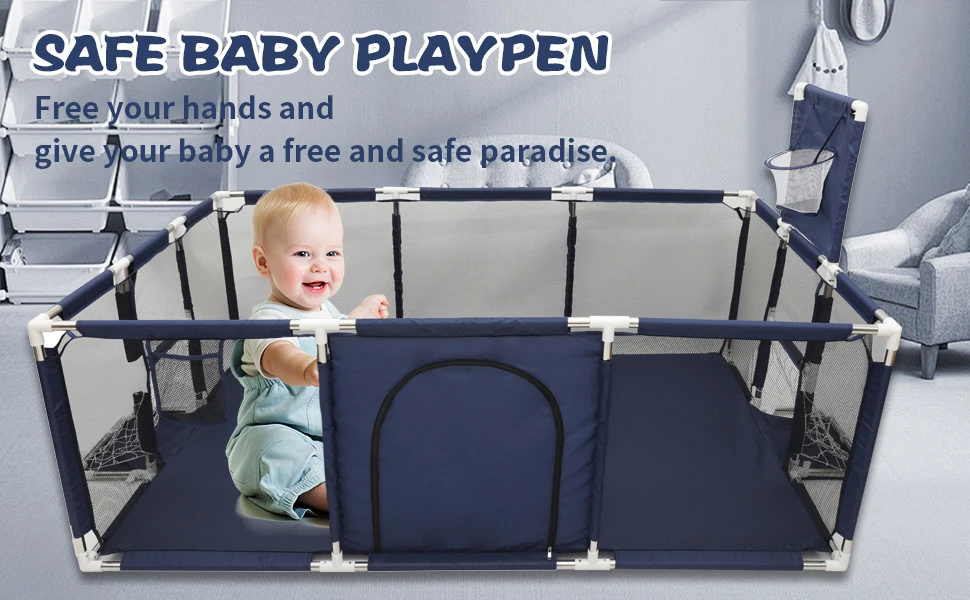 Playpen Safety Fence Playground for Children - Image 25