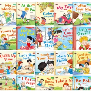 20PCS Kids Enlightenment Picture Books Set Cognitive Habit
